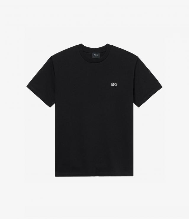 406 ロゴパッチ付Tシャツ