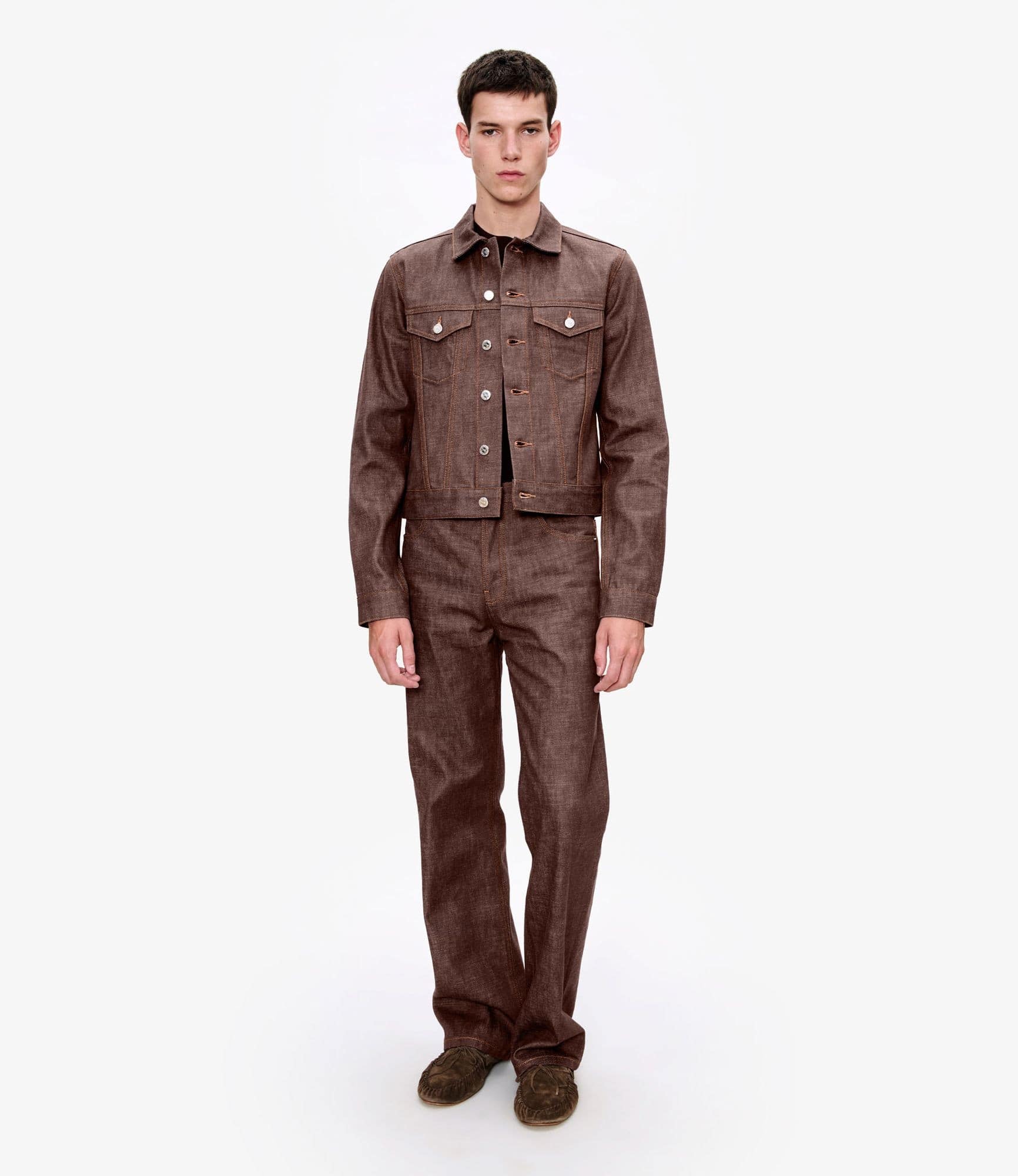 ⭐️タイムセール⭐️11/30まで　A.P.C レザーボンバージャケット Lenny ジャケット｜HOMME ｜A.P.C. | アー・ペー・セー日本公式