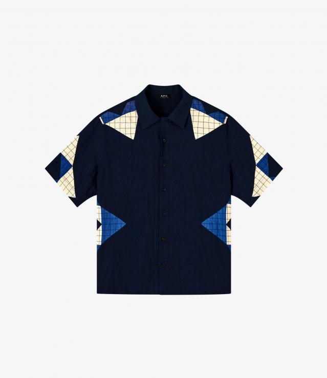 Patchwork シャツ