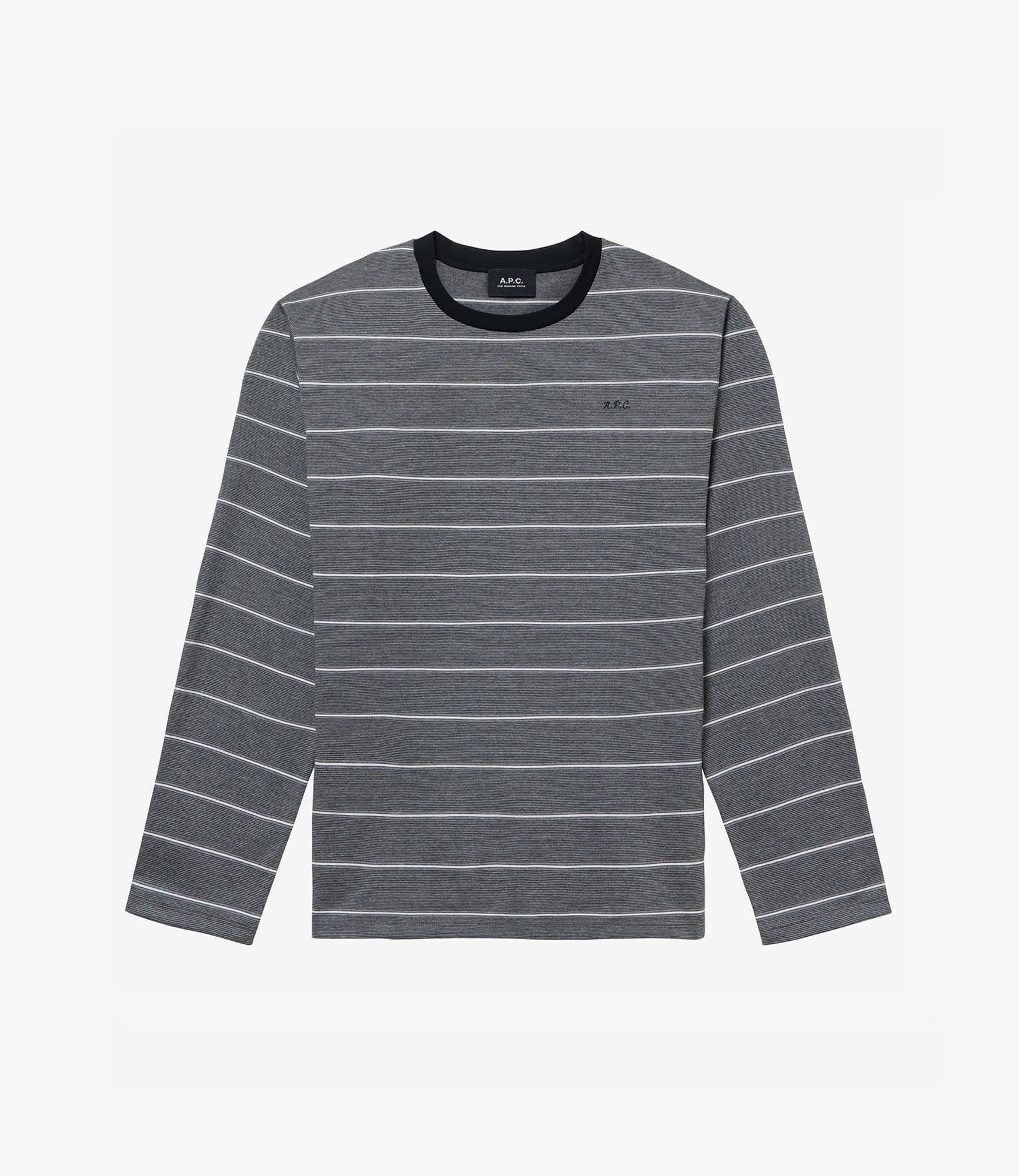 チャコールグレーx黒