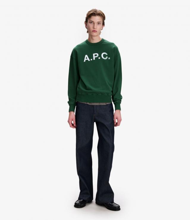 A.P.C. Vintageスタイルスウェットシャツ