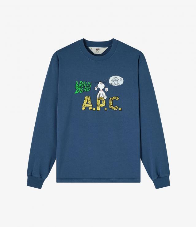 Brain Dead x A.P.C. Homesick Long Sleeve T-shirt