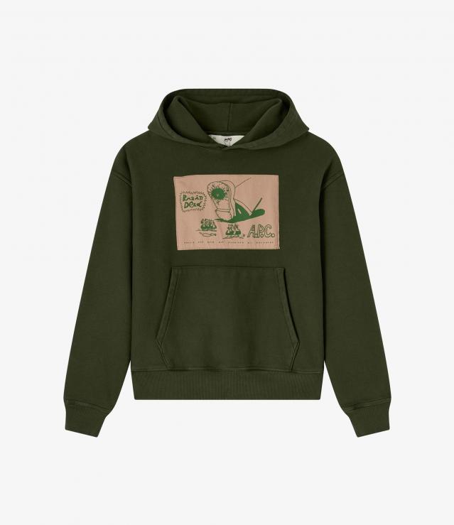 Brain Dead x A.P.C. Stomp Hoodie