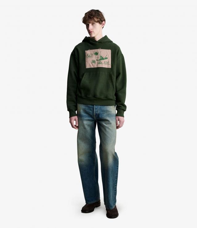 Brain Dead x A.P.C. Stomp Hoodie