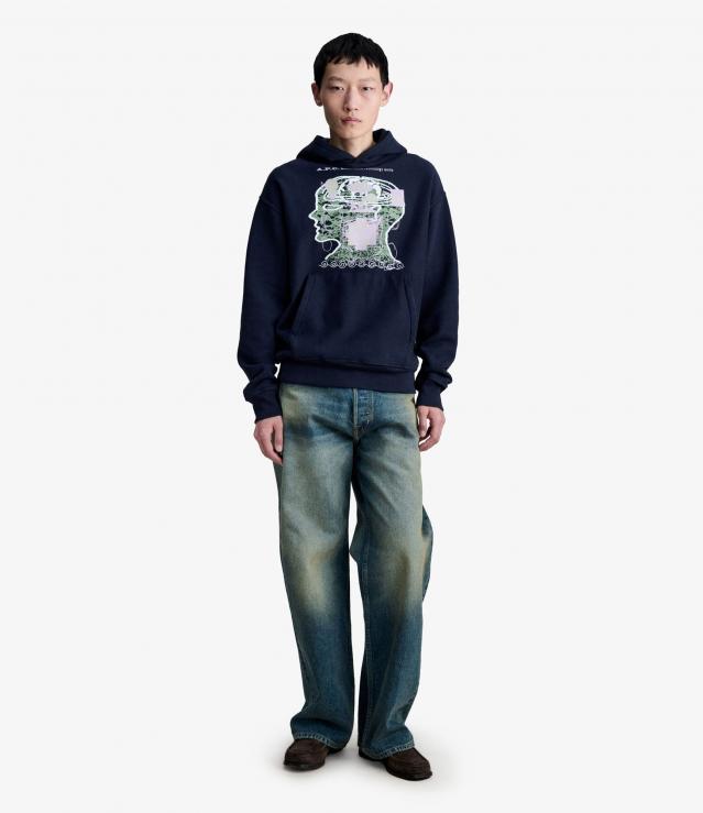 Brain Dead x A.P.C. Technology Works Hoodie