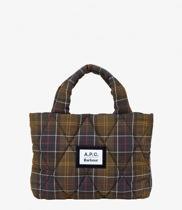 キルティングクロスボディバッグ A.P.C. x Barbour