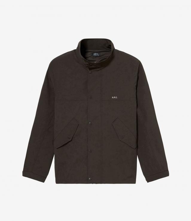 A.P.C アーペーセー スタジャン S ネイビー×ブラックレザー 黒紺 A.P.C. | ブルゾン / ジャケットの商品一覧 | A.P.C. | アー・ペー
