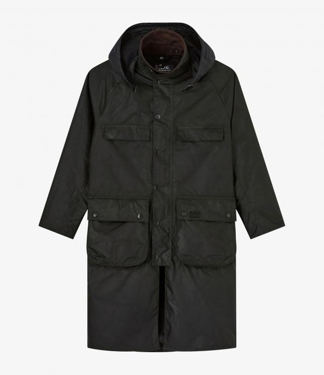 Long Sugarlump Bedale ワックスジャケット A.P.C. x Barbour