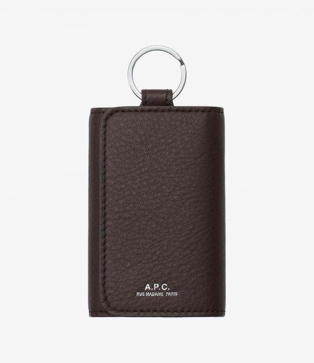 A.P.C. レザーキーケース 黒 A.P.C. | キーケースの商品一覧 | A.P.C. | アーペーセー日本公式