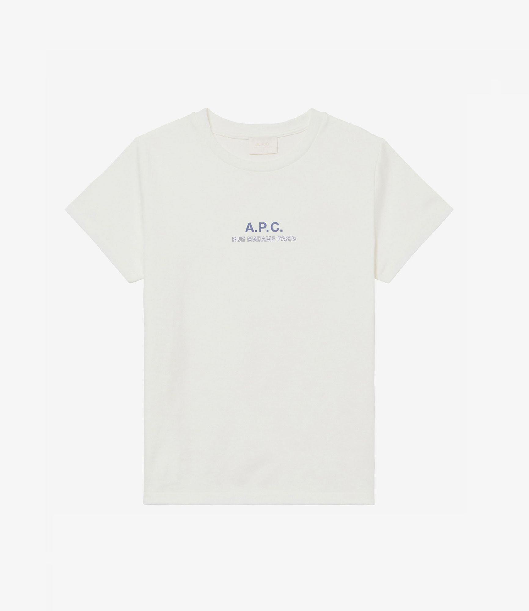 A.P.C. [アー・ペー・セー] APC Rue Madame Tシャツ Rue Madame Tシャツ F｜FEMME ｜A.P.C. | アー・ペー・セー日本公式
