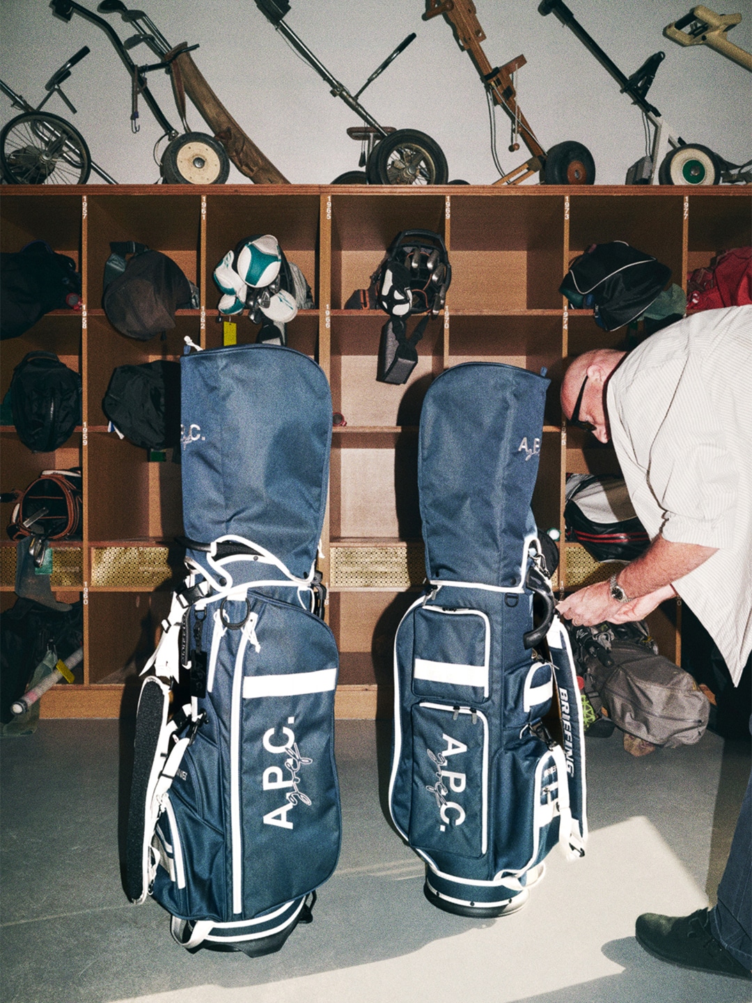 A.P.C. GOLF x BRIEFING GOLF ROUND2 の販売について