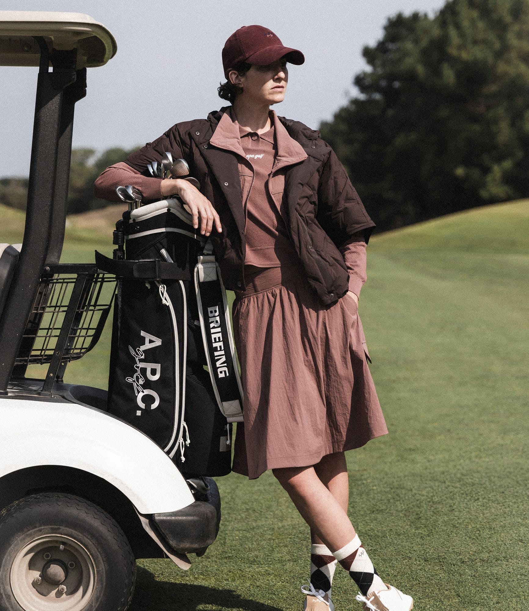 A.P.C. GOLF x BRIEFING GOLF